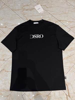 正品 DOSERMO 丹西摩 24夏季新款男士时尚印花宽松版休闲短袖T恤