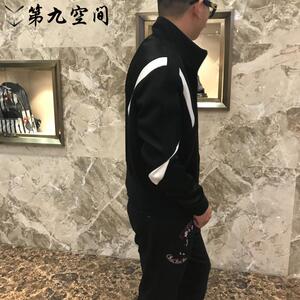 正品NEILBARRETT/尼奥贝奈特23春秋新款男士白条拼色立领夹克现货