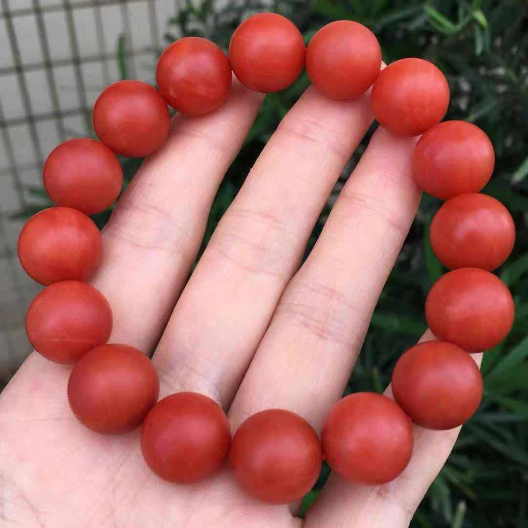 精品保山南红手串吊坠手链达摩大日如来绿松石手串闺蜜礼物男女款