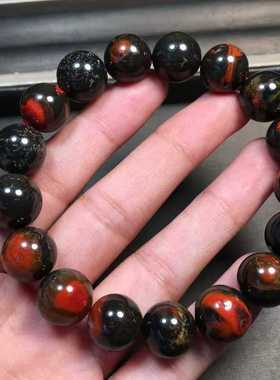 精品原矿黑冻包浆手串尺寸12mm珠宝饰品diy配饰精美礼品时尚手串
