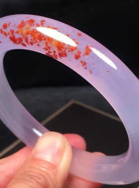 天然南红高冰荔枝冻手镯锦红老型珠飞碟苹果珠手串链吊坠男女礼物