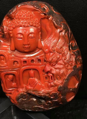 凉山南红包浆雕件观音吊坠多宝文玩饰品1234567890㎜手串手链满肉
