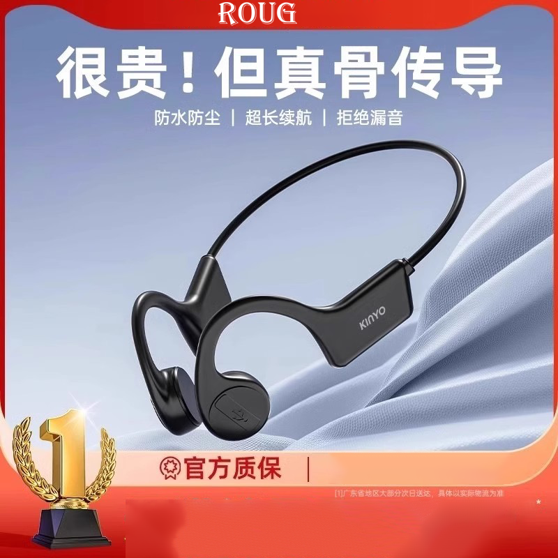 德国真骨传导蓝牙耳机跑步专用运动型不入耳挂耳式挂脖式2025新款