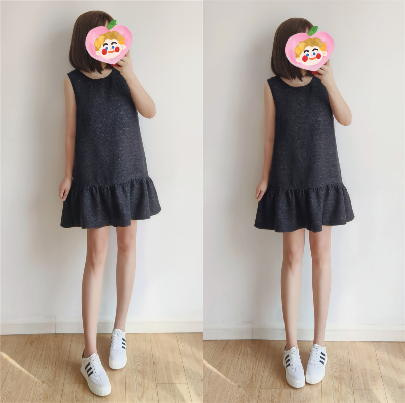 气质甜美可爱娃娃裙背心裙