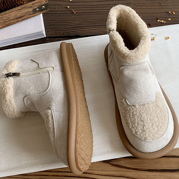 雪地靴女2025新款冬季加绒保暖