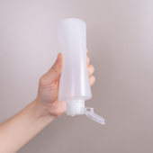 软管30ml100ml毫升翻盖透明挤压瓶子塑料瓶pe分装 瓶颜料瓶沐浴露