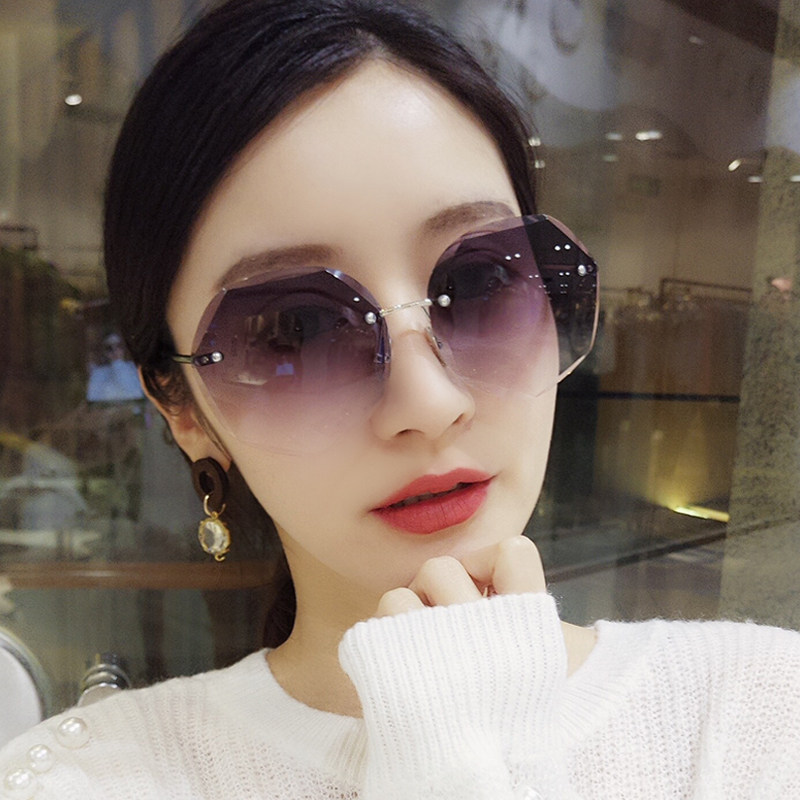 正品牌朋帕森太阳镜2026女士新款防紫外线眼镜长脸圆脸网红墨镜潮