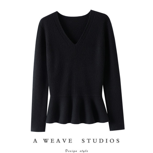 启超官方高端100%纯山羊绒衫