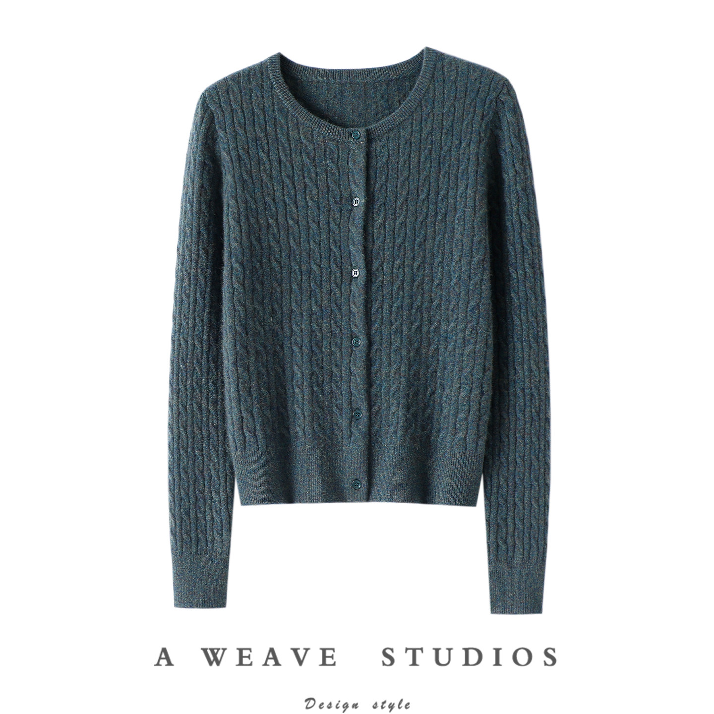 一眼心动的质感！圆领100%纯山羊绒开衫女纯羊绒毛衣针织外套秋冬,女装/女士精品,羊绒衫,淘宝优惠券,粉丝福利购,淘宝优惠卷