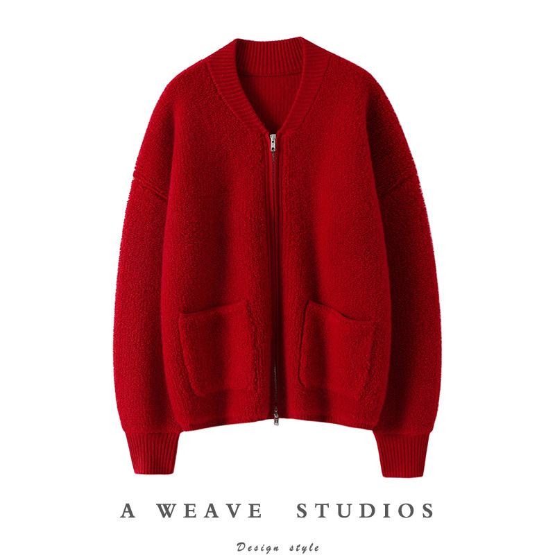 启超官方正品！重磅加厚700克＋圈圈拉链羊绒开衫女100纯羊绒毛衣,女装/女士精品,羊绒衫,淘宝优惠券,粉丝福利购,淘宝优惠卷