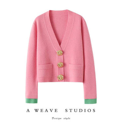 启超官方高端100%纯山羊绒衫