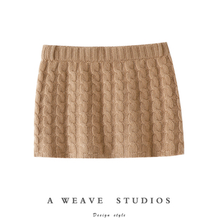 大放异彩的短裤！加厚100%纯山羊绒短裤女纯羊绒针织短裤子女外穿