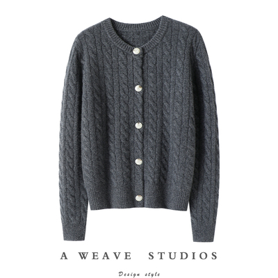 启超官方高端100%纯山羊绒衫