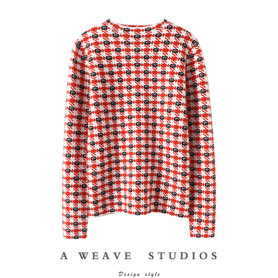 启超官方高端100%纯山羊绒衫