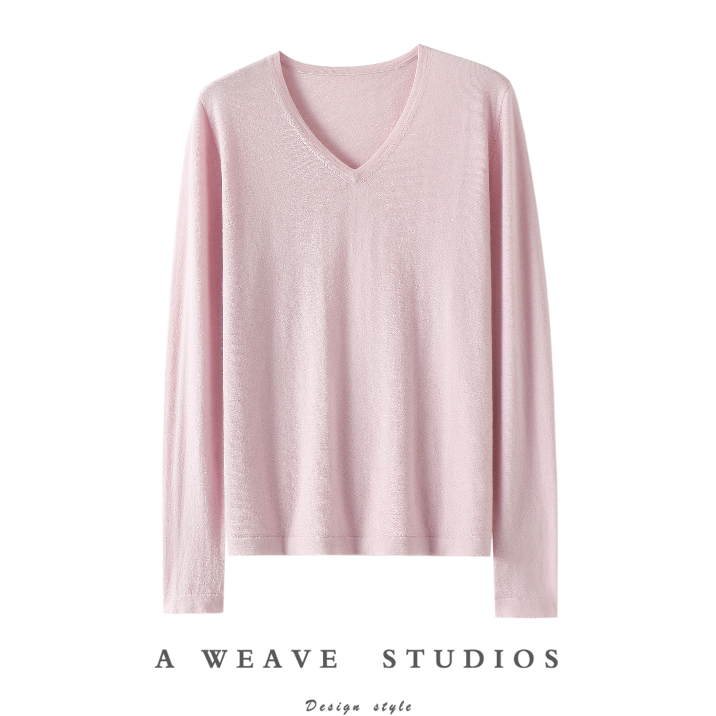 启超官方高端100%纯山羊绒衫