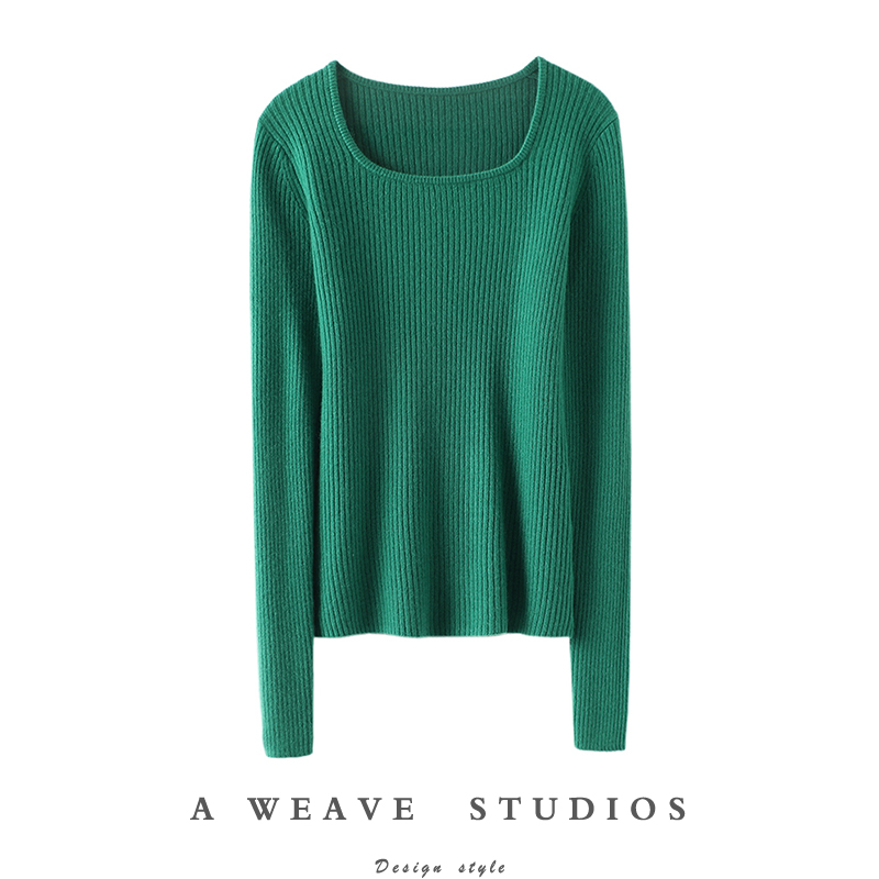 启超高端100%纯山羊绒衫