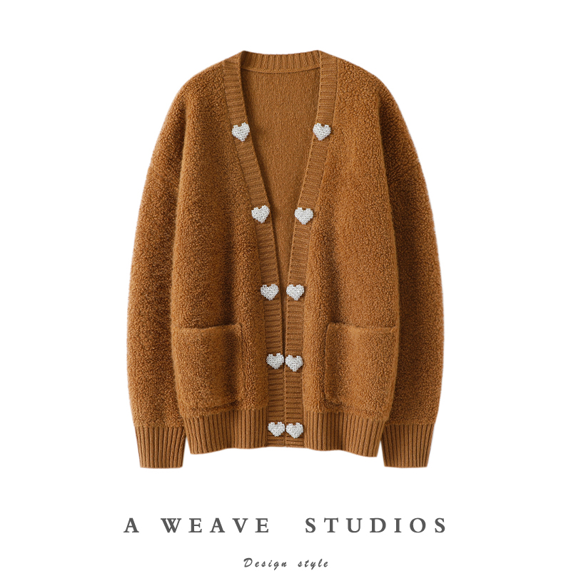 启超官方高端100%纯山羊绒衫