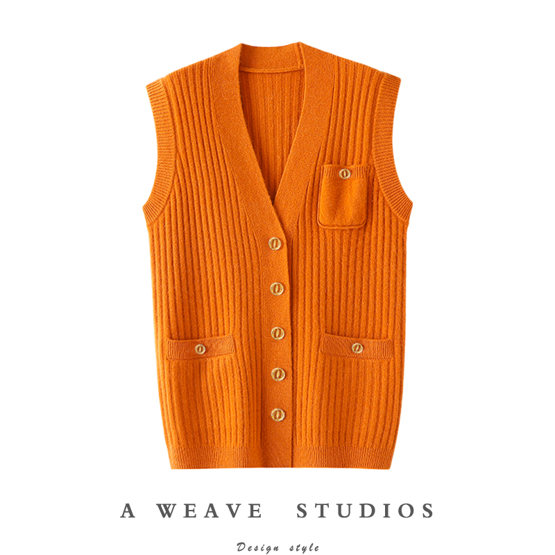 启超官方高端100%纯山羊绒衫