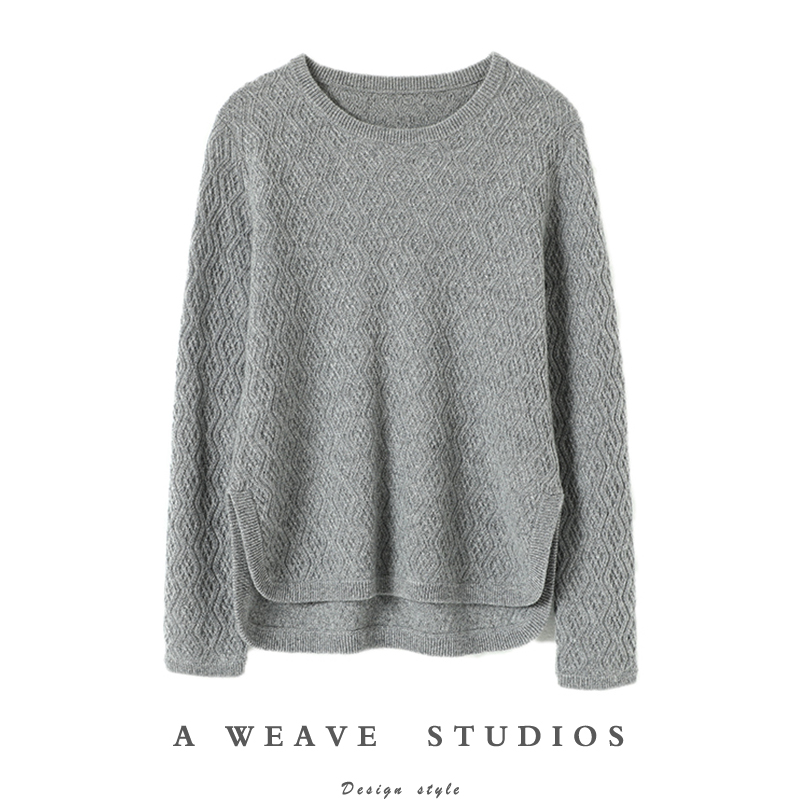 启超官方高端100%纯山羊绒衫