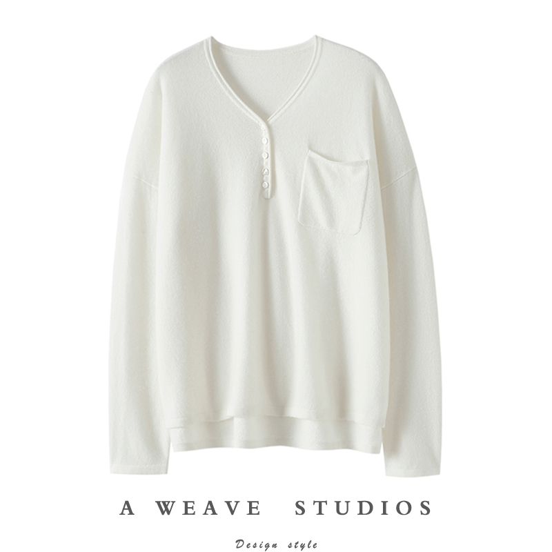 启超官方高端100%纯山羊绒衫