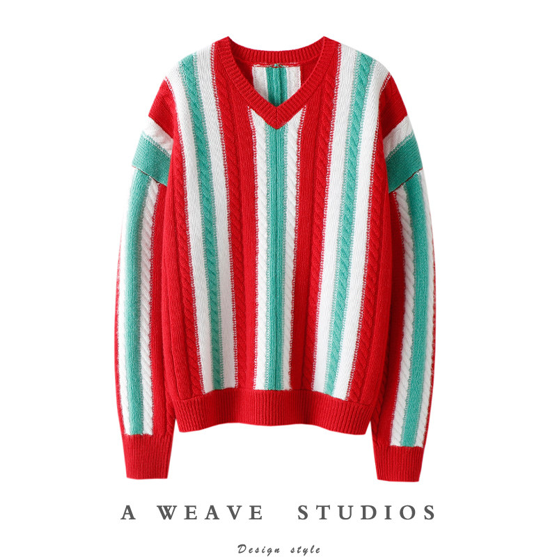 启超官方高端100%纯山羊绒衫