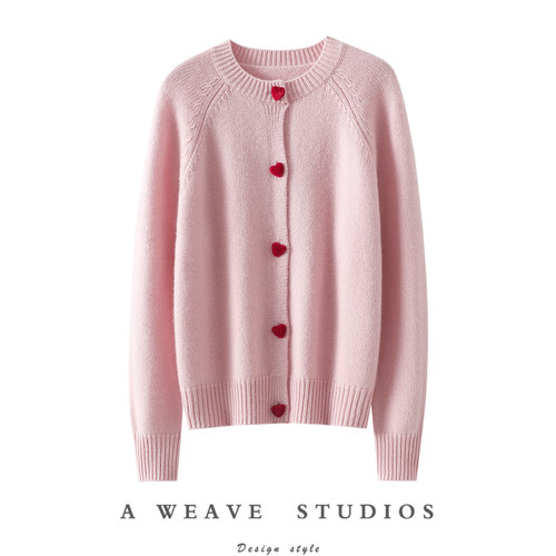 启超官方高端100%纯山羊绒衫