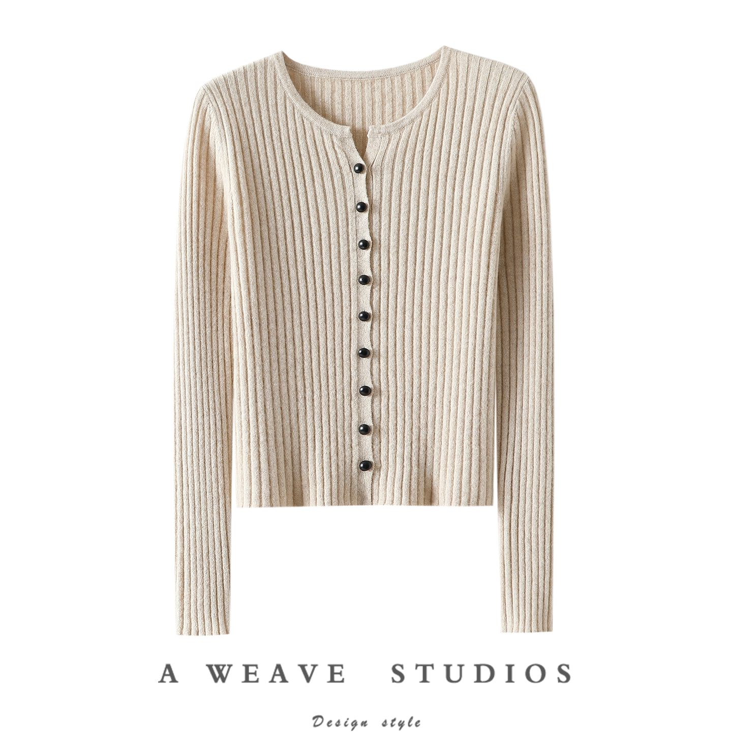 启超官方高端100%纯山羊绒衫