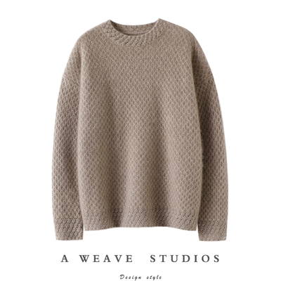 启超官方高端100%纯山羊绒衫