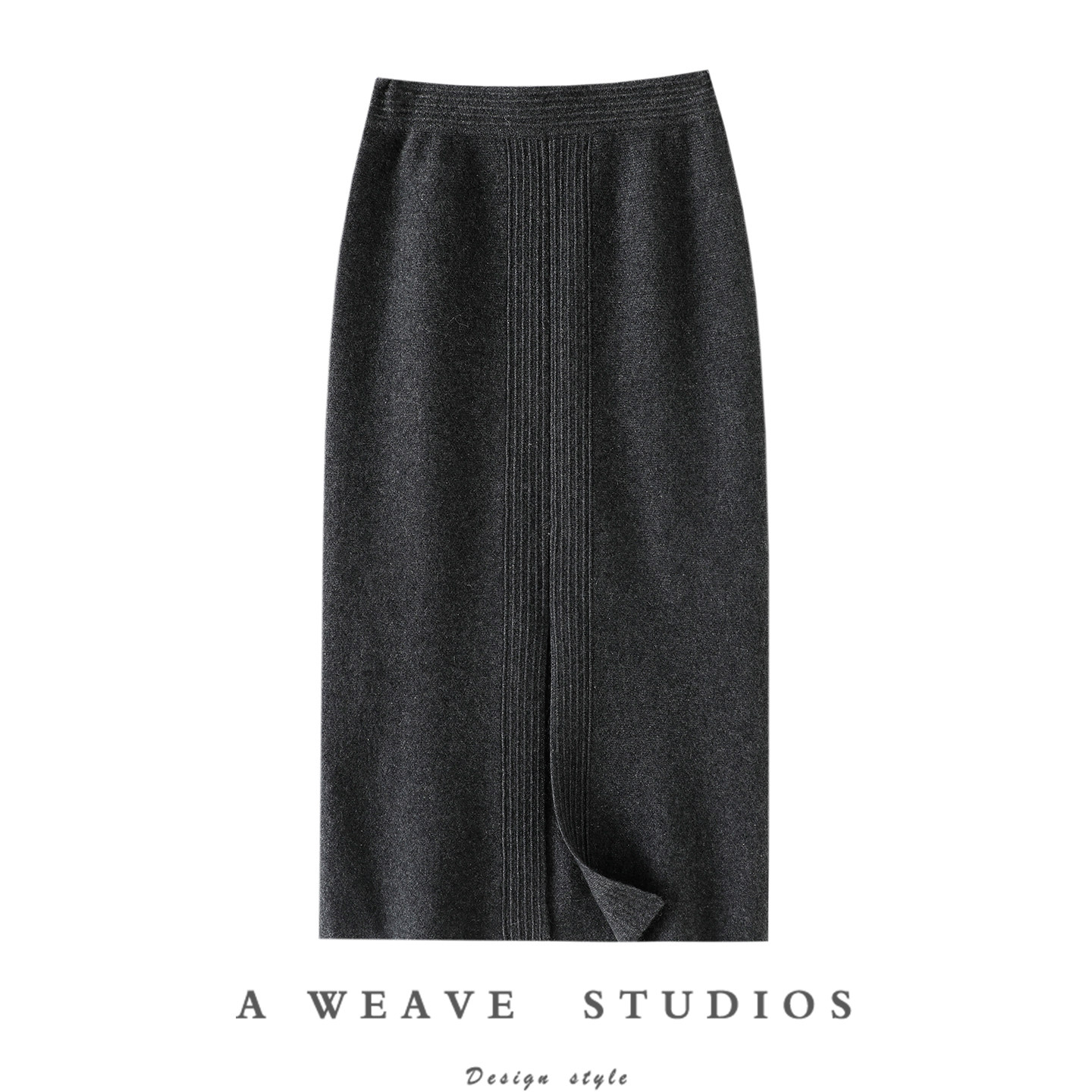 傲娇的版型~百搭羊绒半身裙子女中长款包臀裙一步裙加厚秋冬新款