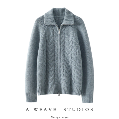 启超官方高端100%纯山羊绒衫