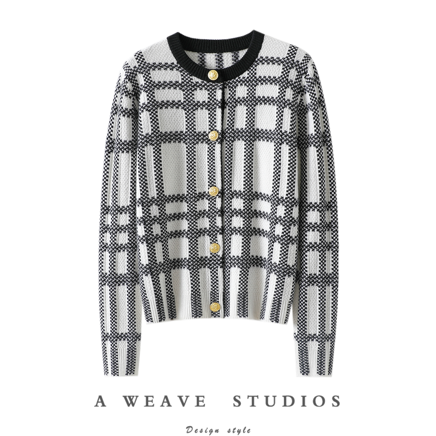 启超官方高端100%纯山羊绒衫