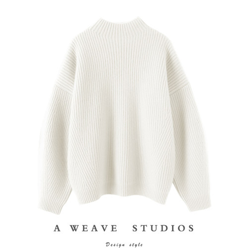 启超官方高端100%纯山羊绒衫