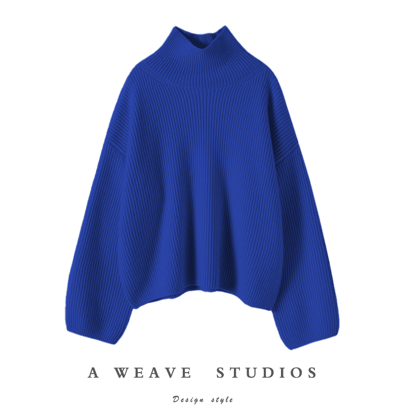 启超官方高端100%纯山羊绒衫