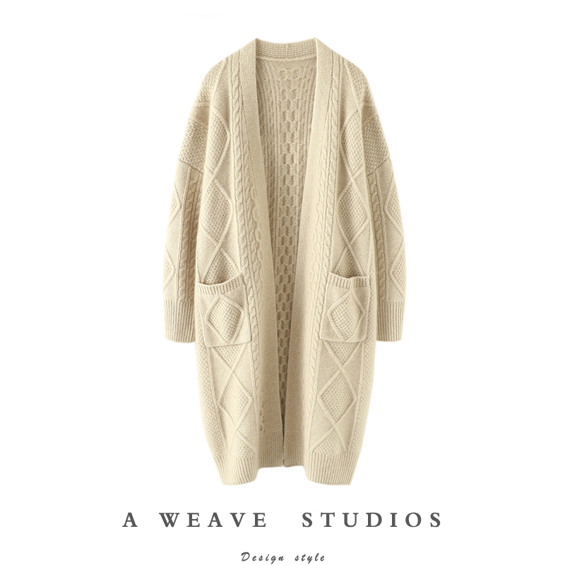 启超高端100%纯山羊绒衫