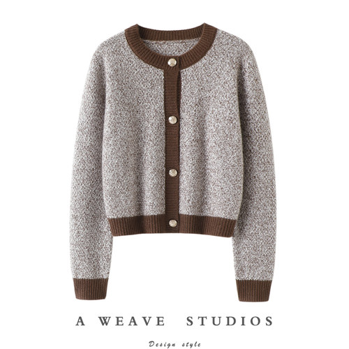 启超官方高端100%纯山羊绒衫