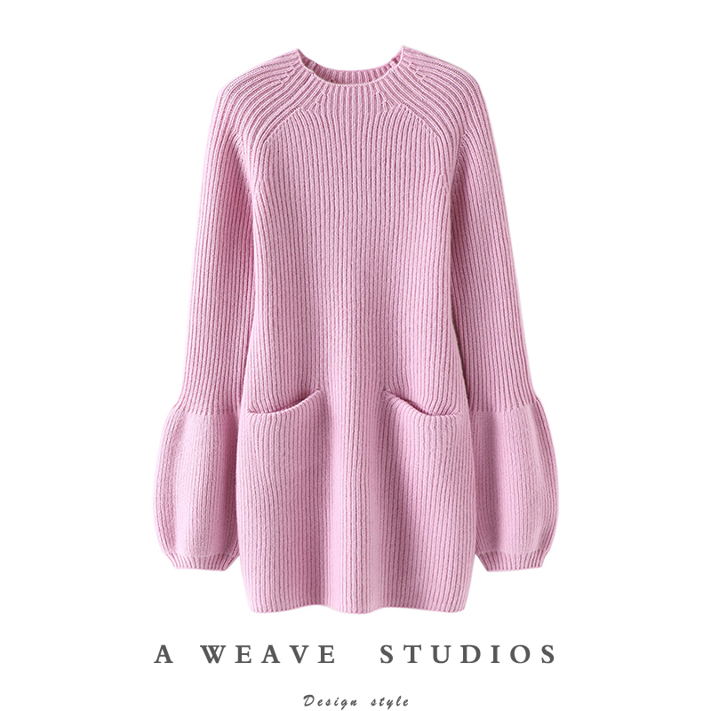 启超高端100%纯山羊绒衫