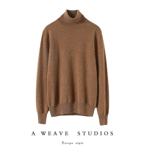 启超官方高端100%纯山羊绒衫