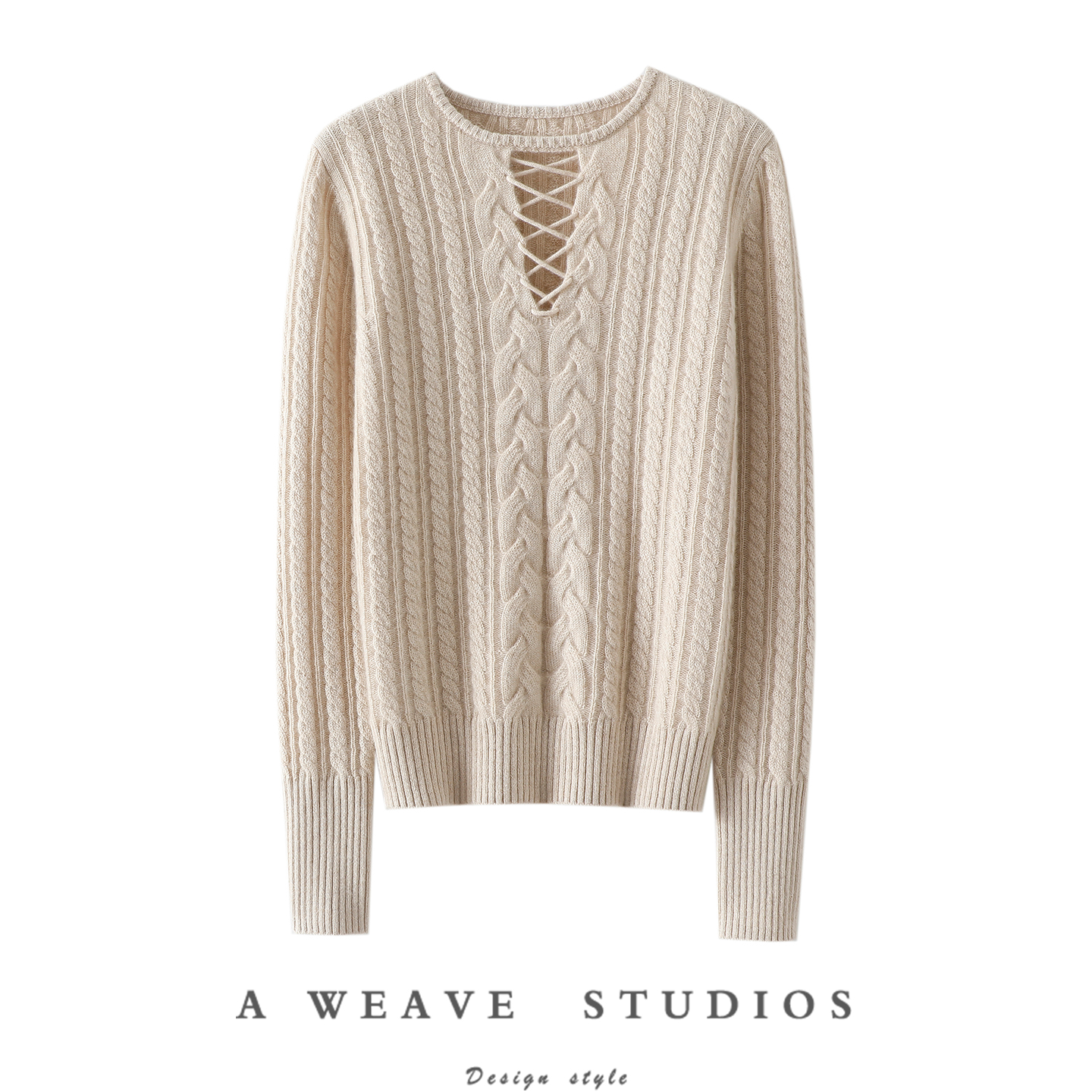 一上身就爱了~加厚100%纯山羊绒衫女圆领纯山羊绒毛衣针织打底衫