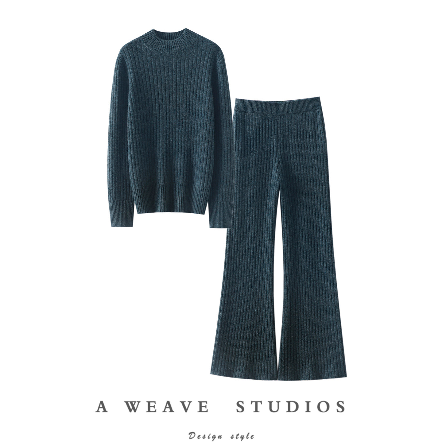 凝练出来的气质！加厚半高领100%纯山羊绒衫女羊绒裤子女外穿套装,女装/女士精品,羊绒衫,淘宝优惠券,粉丝福利购,淘宝优惠卷