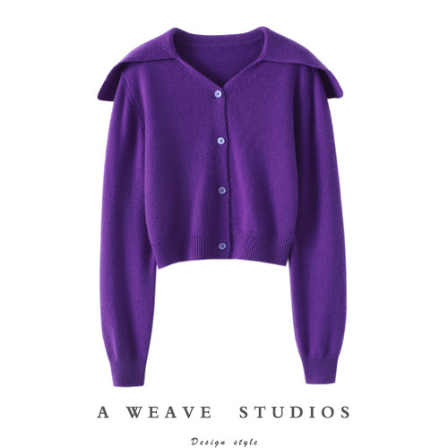 启超高端100%纯山羊绒衫