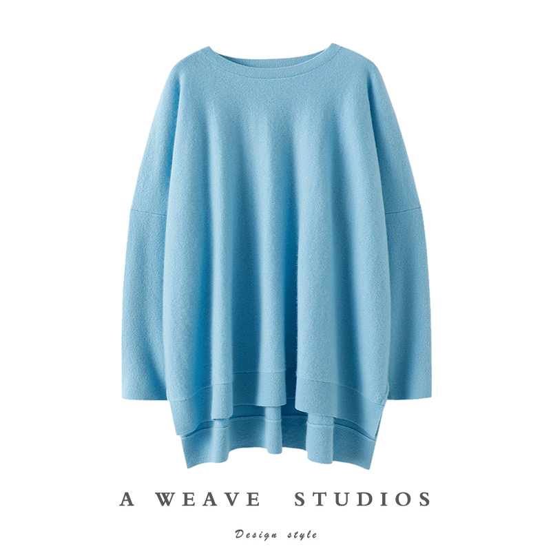 启超官方高端100%纯山羊绒衫