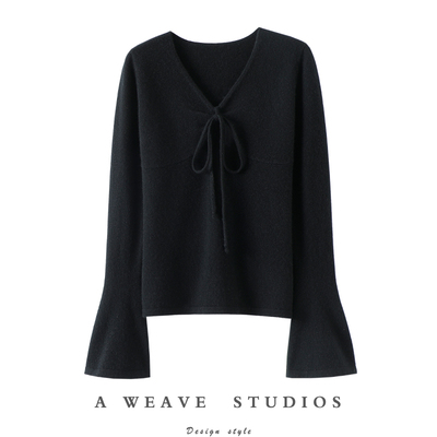 启超官方高端100%纯山羊绒衫