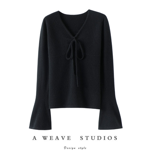 启超官方高端100%纯山羊绒衫