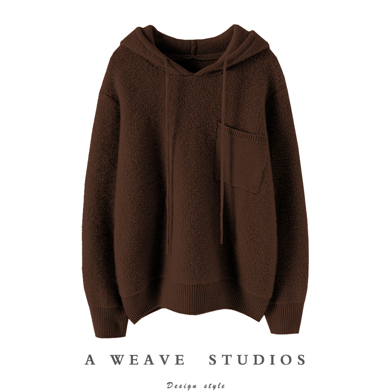 启超高端100%纯山羊绒衫