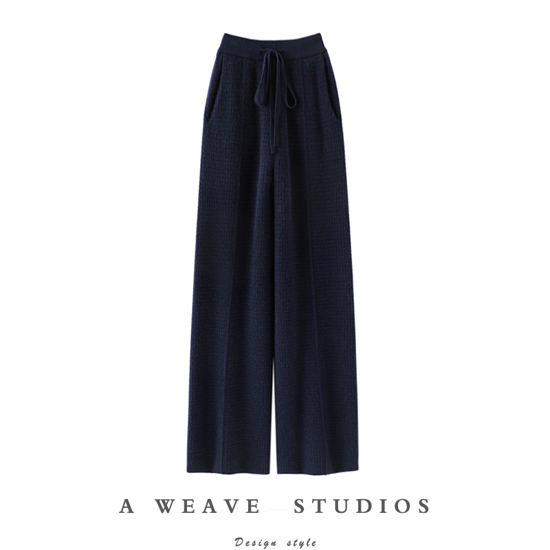 启超官方高端100%纯山羊绒裤