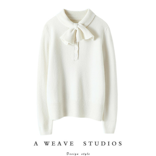 启超官方高端100%纯山羊绒衫