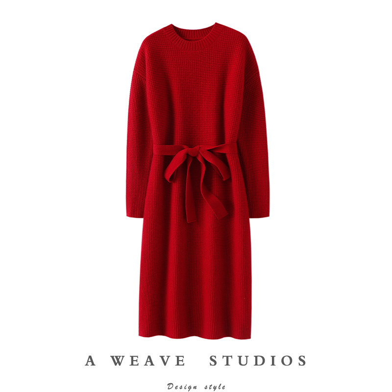 启超官方正品！重磅加厚100%纯山羊绒衫女圆领中长款纯羊绒毛衣,女装/女士精品,羊绒衫,淘宝优惠券,粉丝福利购,淘宝优惠卷