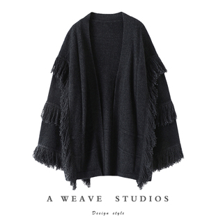 女中长款 大克重加厚100%纯山羊绒开衫 纯羊绒毛衣外套 美 不费力