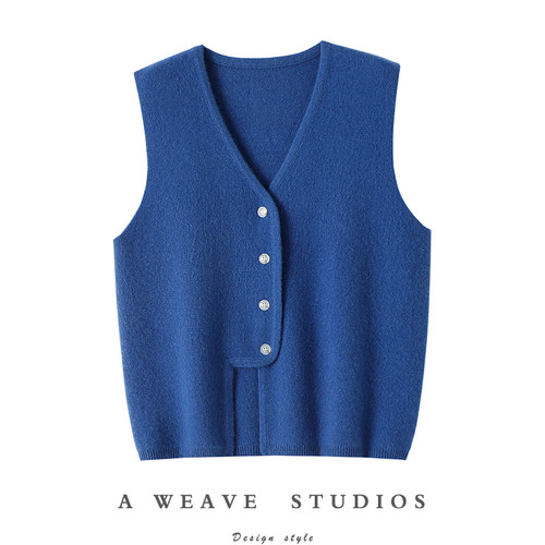 启超高端100%纯山羊绒衫