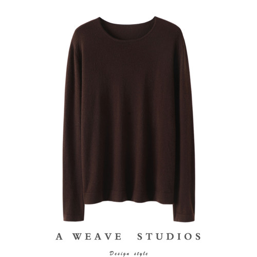 启超官方高端100%纯山羊绒衫